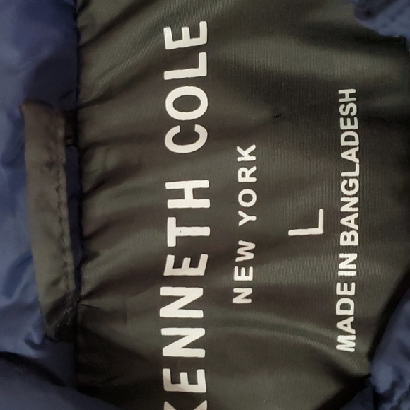KENNETH COLE Coat sz L - Picture 4 of 4